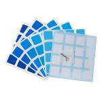 Supersede Oracal Stickers for 62mm 4x4x4 Shengshou Magic Cube (Blue Version)