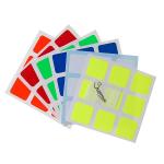 Supersede Half-bright Oracal Stickers for 57mm 3x3x3 Magic Cube