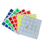 Supersede Half-bright Oracal Stickers for 62mm 5x5x5 Shengshou Magic Cube