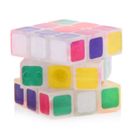 Maru Luminous Mini 3cm 3x3x3 Magic Cube Transparent