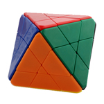 LanLan 4-Layer Octahedral Stickerless Magic Cube Puzzle