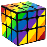 YongJun Unequal 3x3x3 Cube Black