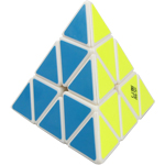 YongJun YuLong Pyraminx Magic Cube White