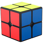 MF2s 2x2x2 Magic Cube Black