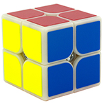 GuoGuan XingHen 2x2x2 Speed Cube Primary Color