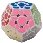 ShengShou Pearl Megaminx Speed Cube White