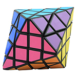 DianSheng Kite Octagonal Cone Magic Cube Black