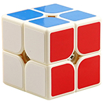 YongJun GuanPo V2 2x2x2 Magic Cube White