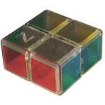 Zcube 1x2x2 Magic Cube Puzzle Transparent