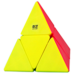 QiYi 2x2 Pyraminx Stickerless Cube