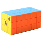 WitEden Centrosymmetric 3x3x6 Cuboid Cube Stickerless