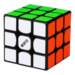 QiYi M 3x3x3 Magnetic Magic Cube Black