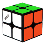 QiYi M 2x2x2 Magnetic Magic Cube Black