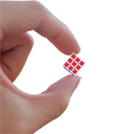 CubeLab 1cm Tiny 3x3x3 Magic Cube Cherry Pollen