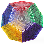 YuXin Huanglong XingHui Gigaminx Cube Transparent