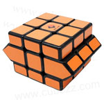 CubeTwist Mini Flying Saucer Cube Orange