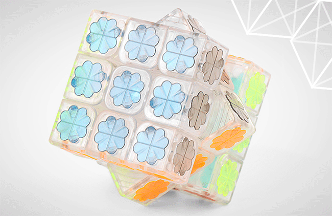 Cubing Classroom CLOVER 3x3x3 Crystal Cube