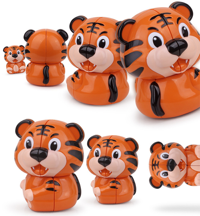 YuXin Tiger 2x2 Magic Cube Puzzle Toy