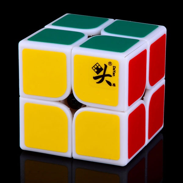 DaYan 2x2x2 50mm Mini Magic Cube Speed Puzzle Cube For Cube Lovers Stickerless 