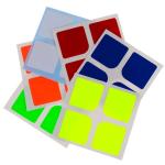 Supersede Half-bright Oracal Cube Stickers for DaYan 2x2 46mm Magic Cube