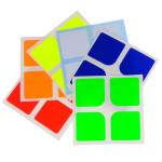 Supersede Full-bright B Oracal Cube Stickers for DaYan 2x2 46mm Magic Cube