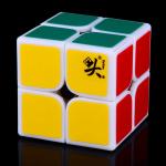 Mini DaYan Zhanchi 2x2 V1 Magic Cube 46mm White