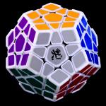 DaYan Megaminx Dodecahedron Magic Cube with Corner Ridges Wh...