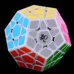 DaYan Megaminx Dodecahedron Magic Cube White