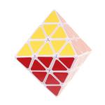 LanLan Octahedron Skewb Diamond Magic Cube White