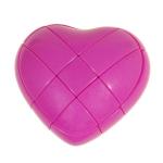 YJ 3x3 Pink Heart Magic Cube Puzzle