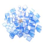 Type C 3x3x3 Magic Cube DIY Kit Transparent Blue