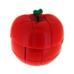 YongJun Apple Shaped Magic Cube Puzzle Toy Red
