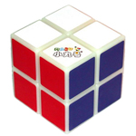 Maru 2x2 Screw Spring Magic Cube Transparent