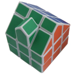 CubeTwist Magic House Puzzle Toy No. 1 White