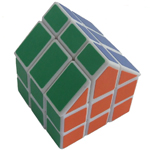 CubeTwist Magic House Puzzle Toy No. 0 White