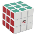 Alpha(Type A) II 3x3x3 Slide Rail Magic Cube 56mm White