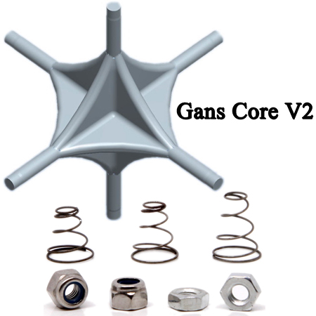 Ganscore V2 Screw Spring Packing for Gans357_Cube Components & DIY 