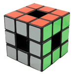 LanLan Void Hollow 3x3x3 Magic Cube Black