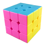 MoYu AoLong V2 Stickerless 3x3x3 Speed Cube Pink Version