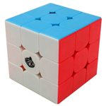 CONGS DESIGN MeiYing 3x3x3 Stickerless Speed Cube Fluorescent Color