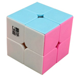 YongJun YuPo 2x2x2 Stickerless Magic Cube Pink Version