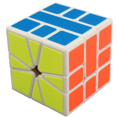 CubeTwist Square-1 Magic Cube with Triangle Base + Pouch (White)_Square-0 1  2 3_: Professional Puzzle Store for Magic Cubes, Rubik's Cubes,  Magic Cube Accessories & Other Puzzles - Powered by Cubezz