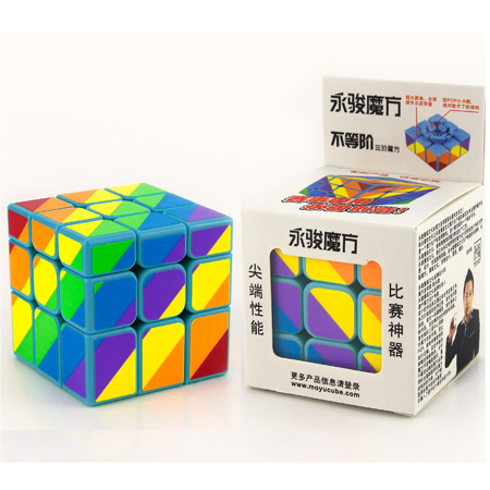 Cubo Magico Diferente Unequal Unequilateral YJ Azul - Cubo Store - Sua Loja  de Cubo Magico Online!