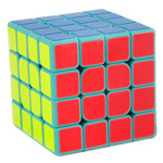 CONGS DESIGN MeiYu 4x4x4 Speed Cube Cyan