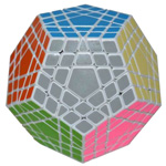 ShengShou Gigaminx Magic Cube Puzzle White
