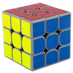 GuoGuan Yuexiao 3x3x3 Speed Cube 55mm Gray