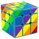 YongJun Unequal 3x3x3 Cube Blue