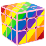 YongJun Unequal 3x3x3 Cube Pink