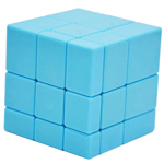 QD Mirror Block Magic Cube Blue