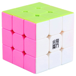 YJ YuLong 3x3x3 Stickerless Magic Cube Pink Version